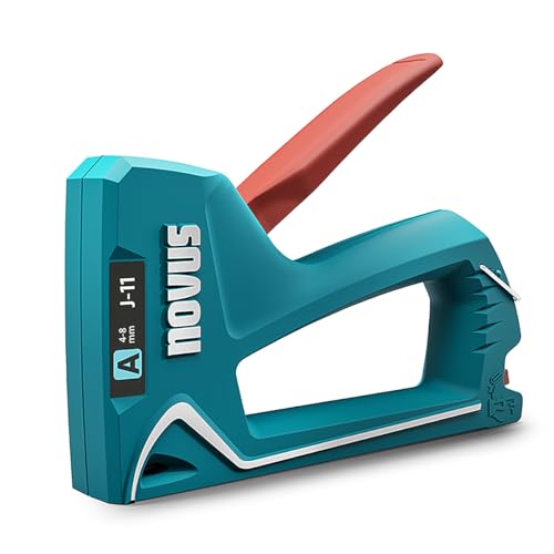 Novus J-11 Handtacker – Tacker für Feindrahtklammern von 4 bis 8 mm, Tackerpistole, Profitacker 030-0471 Novus J-11 Handtacker – Tacker für Feindrahtklammern von 4 bis 8 mm, Tackerpistole, Profitacker 030-0471 von Novus