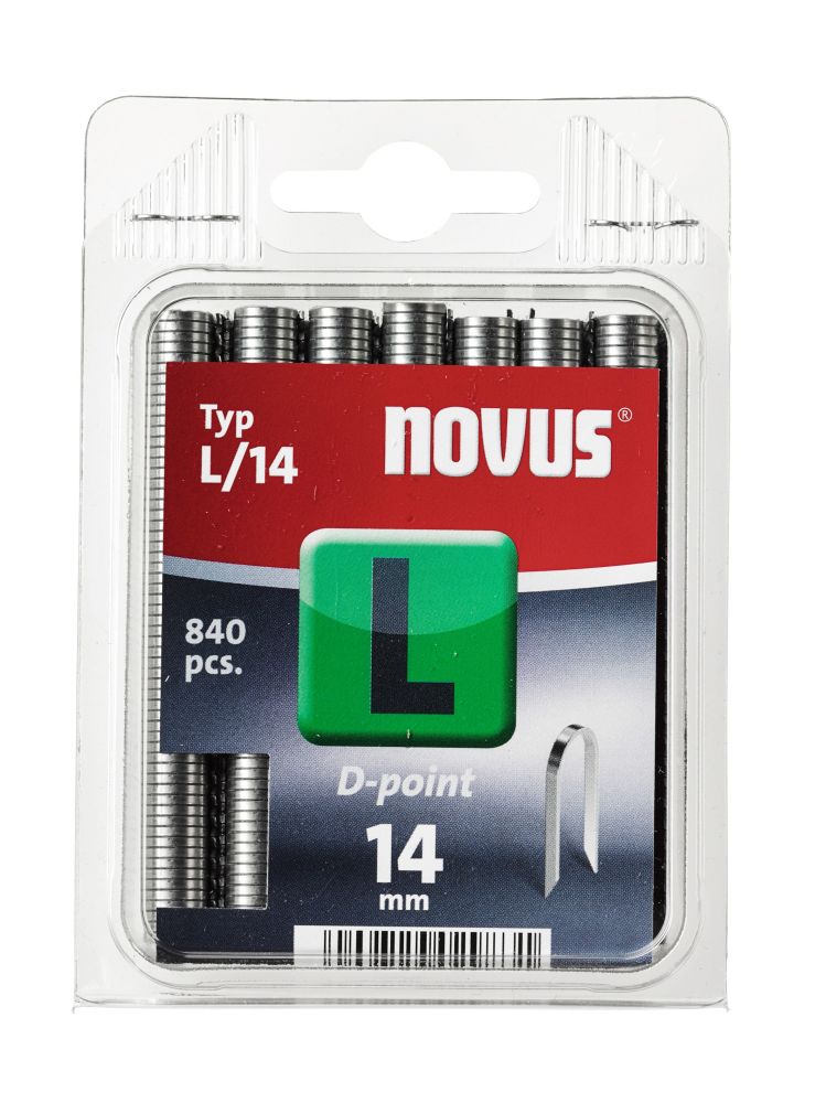 Novus Kabelklammer Typ L 840 Stück von Novus