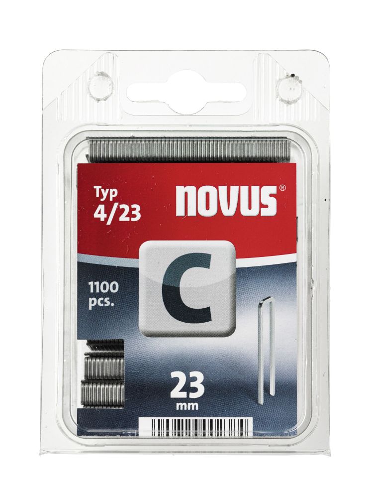 Novus Tackerklammer Typ C 4/23 1100 Stück von Novus