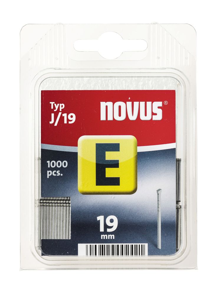 Novus Tackernägel Typ E J/19 1000 Stück von Novus