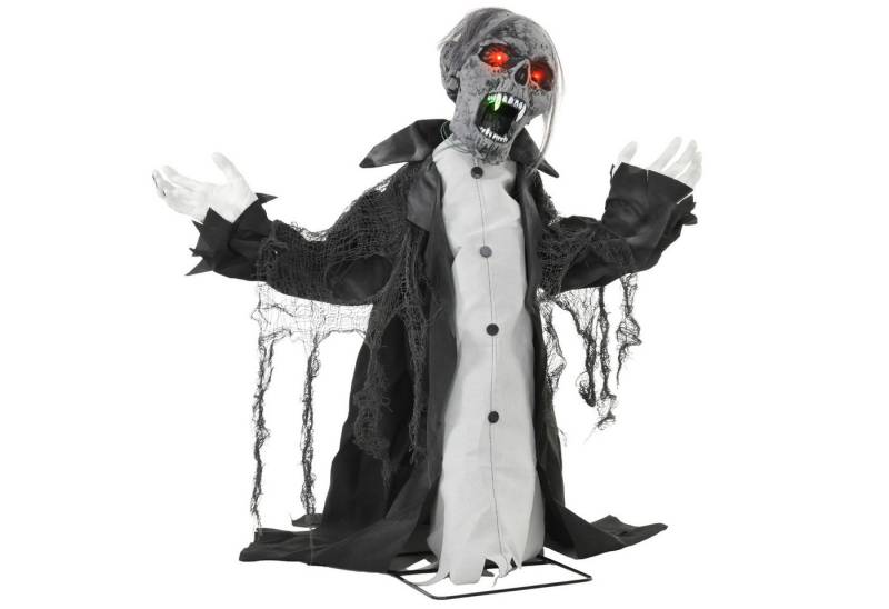Novzep Dekofigur Halloween Skelett mit Bewegungssensor, LED-Licht & Sound, 75 cm (1 St) von Novzep