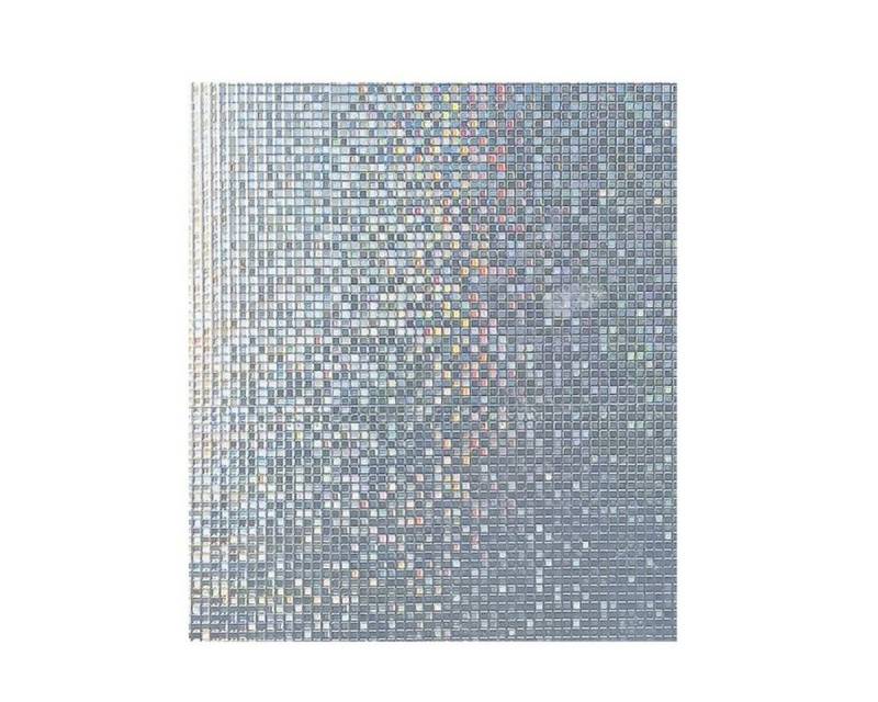 Novzep Fensterfolie Fensterfolie mit Mosaikmuster, Statische Haftung & Blickdicht von Novzep