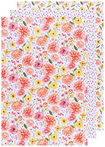 Now Designs Cottage Floral Baumwolle Floursack Küchentücher 50,8 x 76,2 cm, 3 Stück von Now Designs