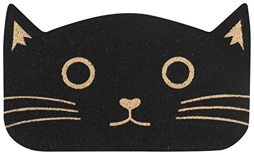 Now Designs Doormat, Black Cat, 1 EA von Now Designs