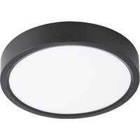 Nowa LED-Deckenleuchte 61031708 schwarz Kunststoff H/D: ca. 3,6x17 cm 1 Brennstellen von Nowa