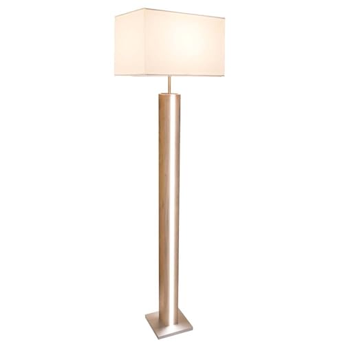 Nowa Stehlampe Stehleuchte Wohnzimmerlampe Eiche Beistelllampe LED dimmbar H 150 cm von Nowa