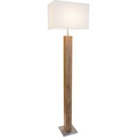 Nowa Stehleuchte 41090146 silber natur MDF B/H/T: ca. 40x150x27 cm E27 1 Brennstellen Nowa Stehleuchte 41090146 silber natur MDF B/H/T: ca. 40x150x27 cm E27 1 Brennstellen von Nowa