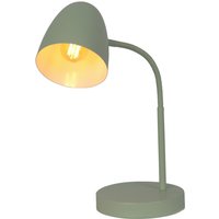 Nowa Tischleuchte 50870114 grün Metall B/H: ca. 20x40 cm E14 1 Brennstellen von Nowa