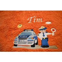 Handtuch Motiv Polizei Handtuch Motiv Polizei von Nowodesign