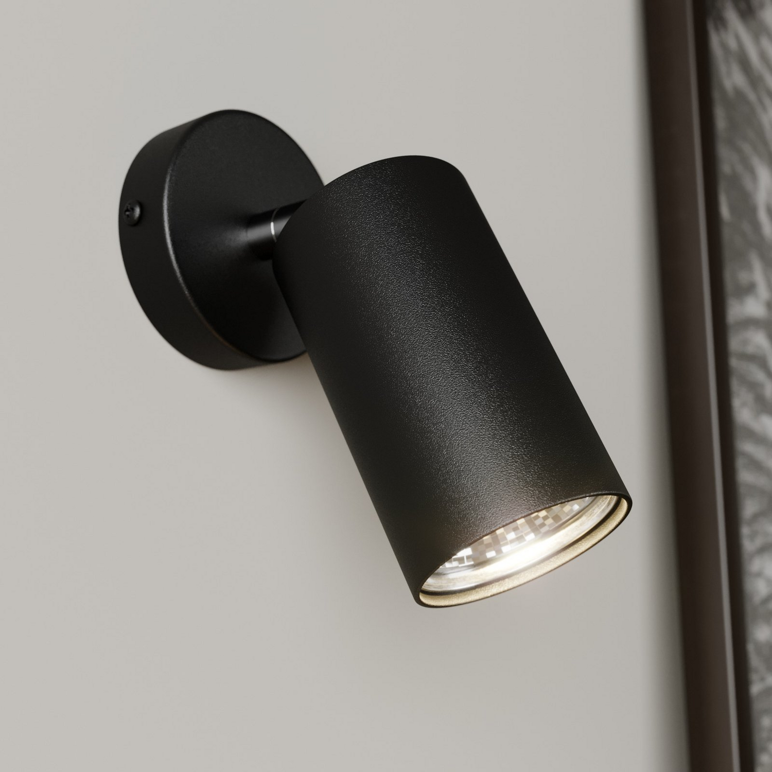 B-Ware Nowodvorski Wandstrahler Eye Spot Leuchte Schwarz Einflammig Wandlampe Gu10 von Nowodvorski-Lighting