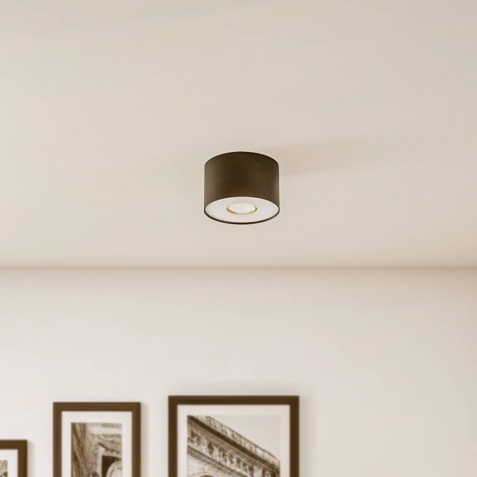 Downlight Point S, schwarz/weiß/schwarz Downlight Point S, schwarz/weiß/schwarz von Nowodvorski Lighting