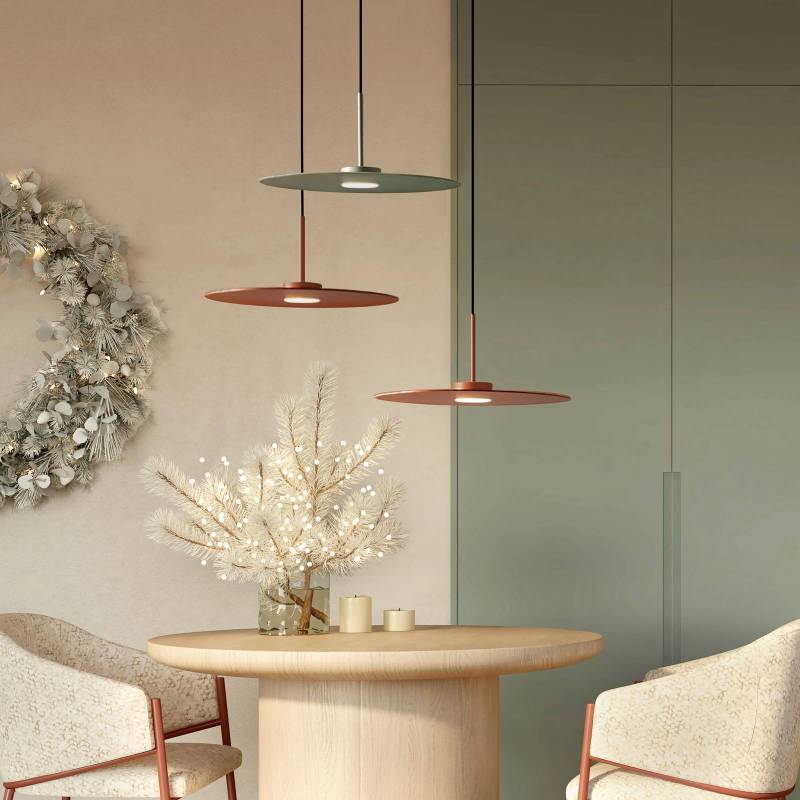 Hängeleuchte Simone, Stahl, umbrablau, Ø 40 cm, GX53 Hängeleuchte Simone, Stahl, umbrablau, Ø 40 cm, GX53 von Nowodvorski Lighting