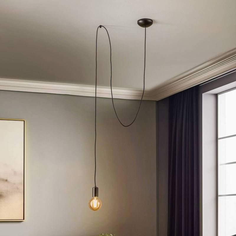 Hängeleuchte Spider, schwarz, einflammig von Nowodvorski Lighting