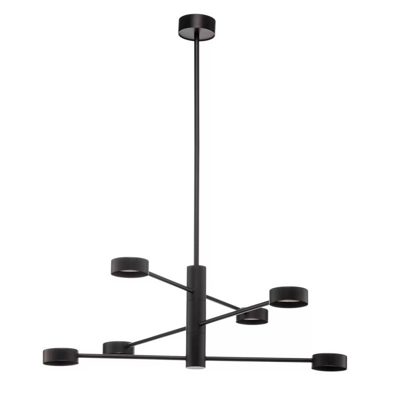 Nowodvorski Lighting Deckenleuchte Orbit Vi Schwarz Deckenlampe Leuchte Gx53 B-Ware von Nowodvorski-Lighting