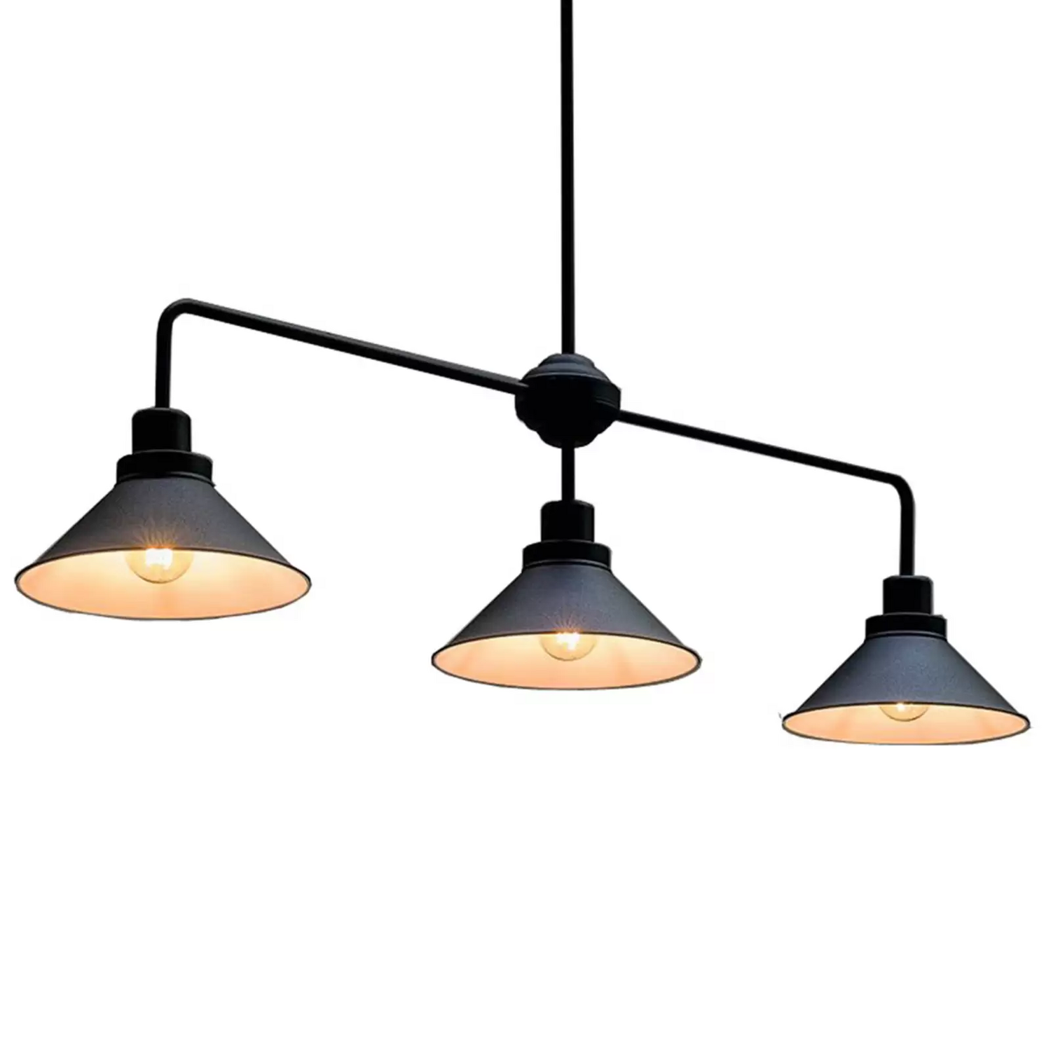 Nowodvorski Lighting Hängeleuchte Craft Iii Hängelampe In Schwarz Dreiflammig B-Ware Nowodvorski Lighting Hängeleuchte Craft Iii Hängelampe In Schwarz Dreiflammig B-Ware von Nowodvorski-Lighting