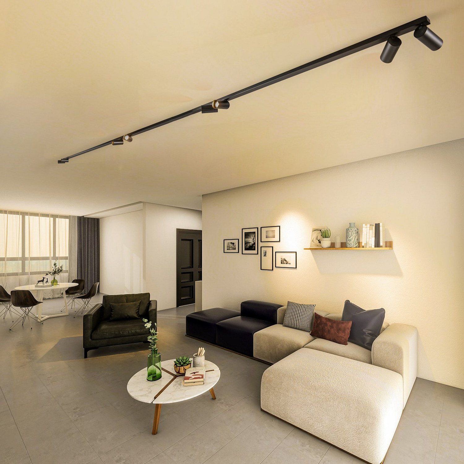 Nowodvorski Lighting Mono Viii Deckenstrahler Deckenleuchte Deckenlampe Leuchte B-Ware Nowodvorski Lighting Mono Viii Deckenstrahler Deckenleuchte Deckenlampe Leuchte B-Ware von Nowodvorski-Lighting