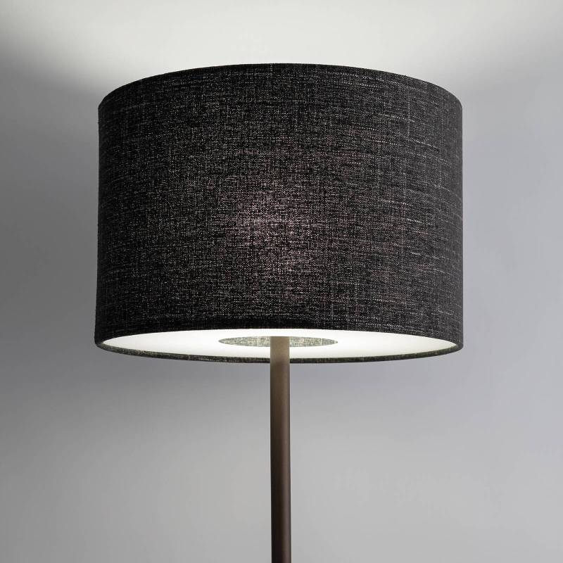 Stehleuchte Amarela, schwarz Melange, Textil, E27 von Nowodvorski Lighting