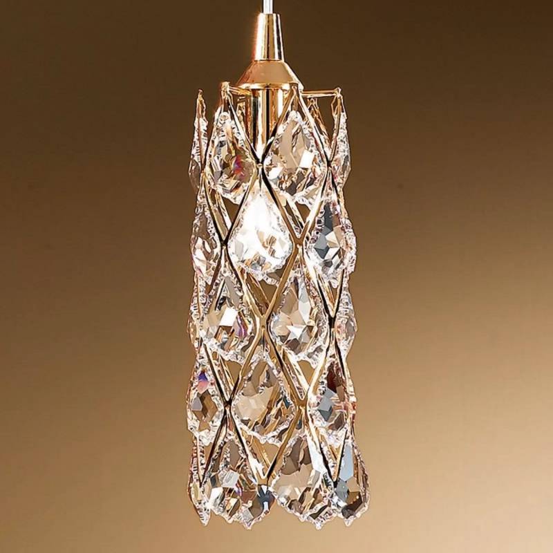 Vergoldete Hängeleuchte Charlene Hängelampe Pendellampe Pendelleuchte Lampe G9 B-Ware von Nowodvorski-Lighting