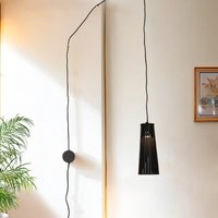 Flexible Wandlampe mit Stecker & Schalter Schwarz von Nowodvorski