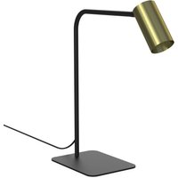Kleine Tischleuchte Schwarz Messing 40cm Modern von Nowodvorski