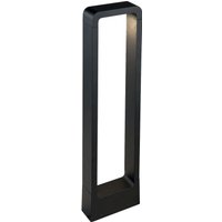 LED Stehlampe Schwarz Alu IP54 Licht ALESSIA von Nowodvorski