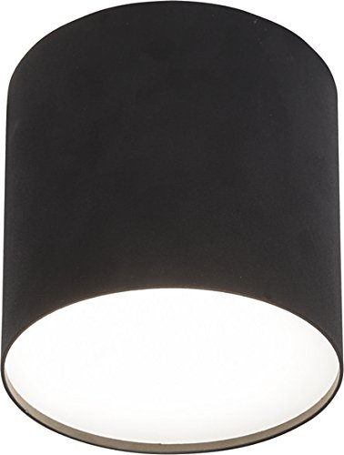 Nowodvorski Schwarze Spot Lampe POINT GU10 Ø13cm H:13,5cm Deckenstrahler Leuchte Wohnzimmer Flur Küche von Nowodvorski