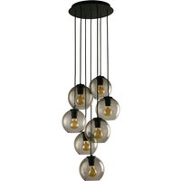 Pendelleuchte Schwarz 7-flmg VINCENTE Lampe von Nowodvorski