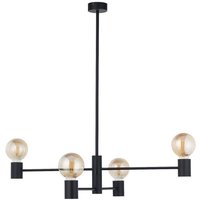 Schwarzer Kronleuchter Retro Design Metall H:82cm von Nowodvorski