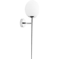Stilvolle Wandleuchte Badezimmer IP44 H:52cm Glasschirm von Nowodvorski