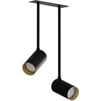 Verstellbare Deckenleuchte Schwarz Gold H:41cm von Nowodvorski