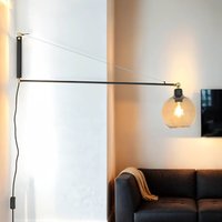 Wandlampe Schwarz Crane von Nowodvorski