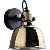 Wandlampe ZERO in Gold Glas rund Look Spot Lampe von Nowodvorski
