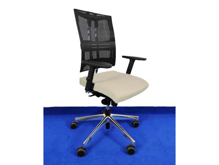Bürostuhl Drehstuhl Nowy Styl Net Motion Chrom hell beige Top-Artikel von Nowy-Styl