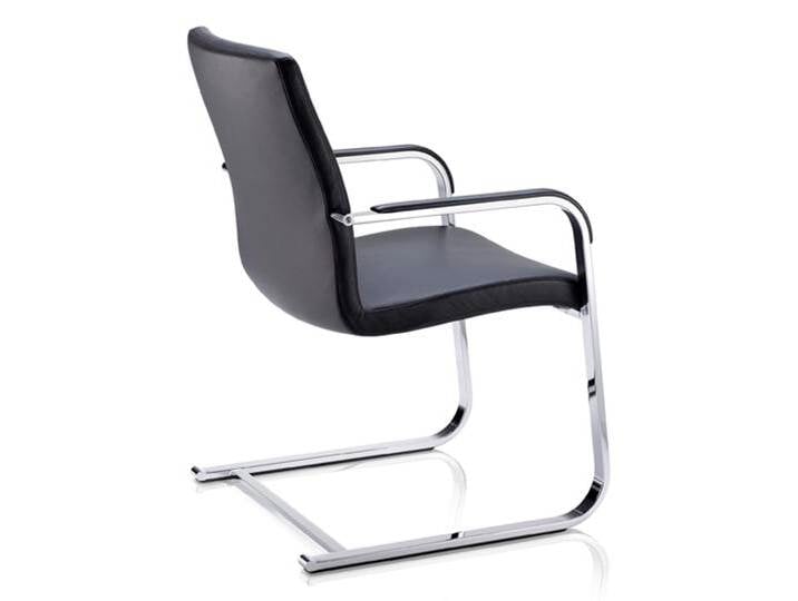 Freischwinger Konferenzsessel Nowystyl Sitag Swiss Style Line Edition 2 Auswahl Farbe Optionen von Nowy-Styl