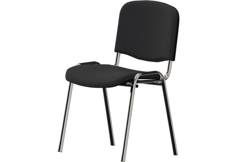 Nowy Styl Besucherstuhl Besucherstuhl ISO 4L 4Fuß gepolstert chrom/schwarz Nowy Styl Besucherstuhl Besucherstuhl ISO 4L 4Fuß gepolstert chrom/schwarz von Nowy Styl