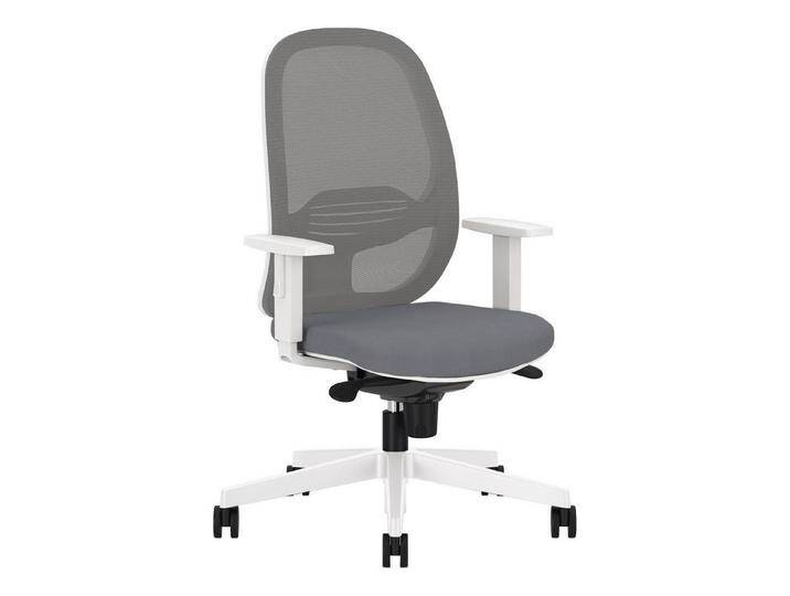 Nowy Styl Drehstuhl Bürodrehstuhl Eggy Armlehne weiß/grau, grau Nowy Styl Drehstuhl Bürodrehstuhl Eggy Armlehne weiß/grau, grau von Nowy-Styl