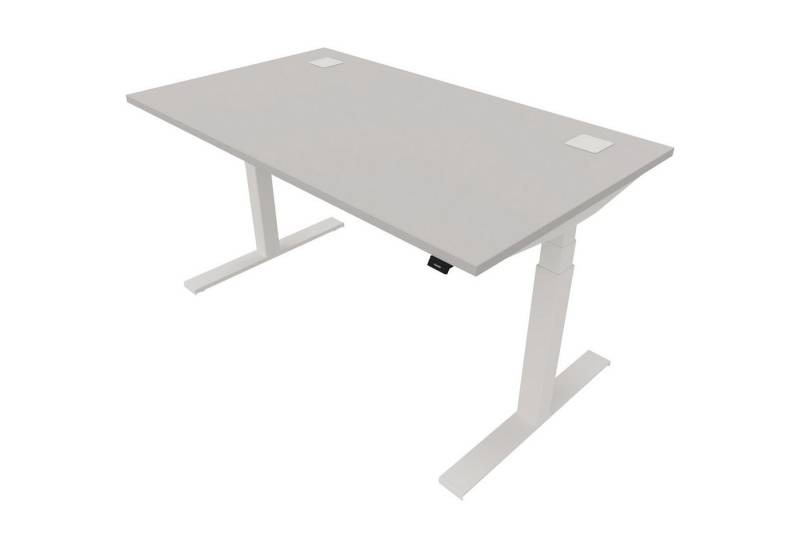 Nowy Styl Schreibtisch Schreibtisch eModel 2.0 140x80cm weiß/platinum von Nowy Styl