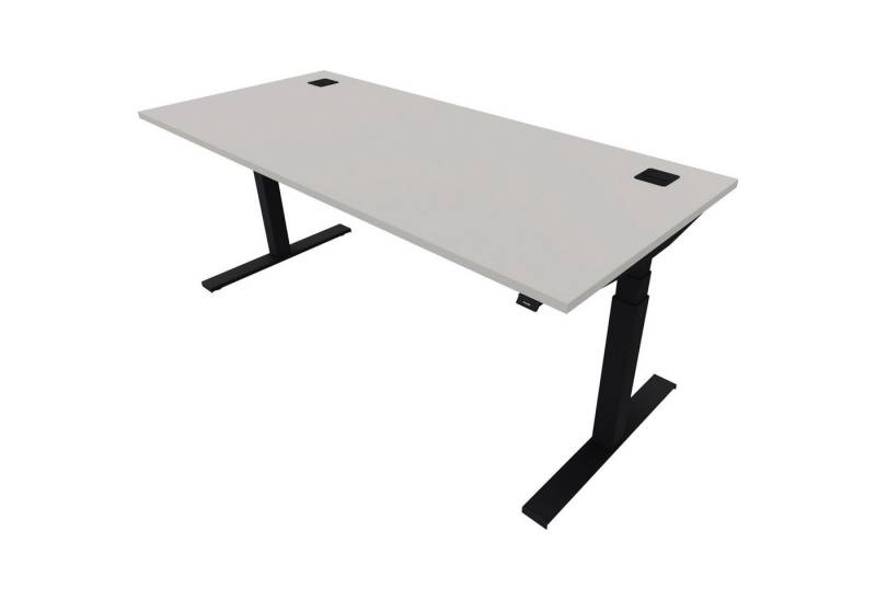 Nowy Styl Schreibtisch Schreibtisch eModel 2.0 180x80cm schwarz/platinum von Nowy Styl