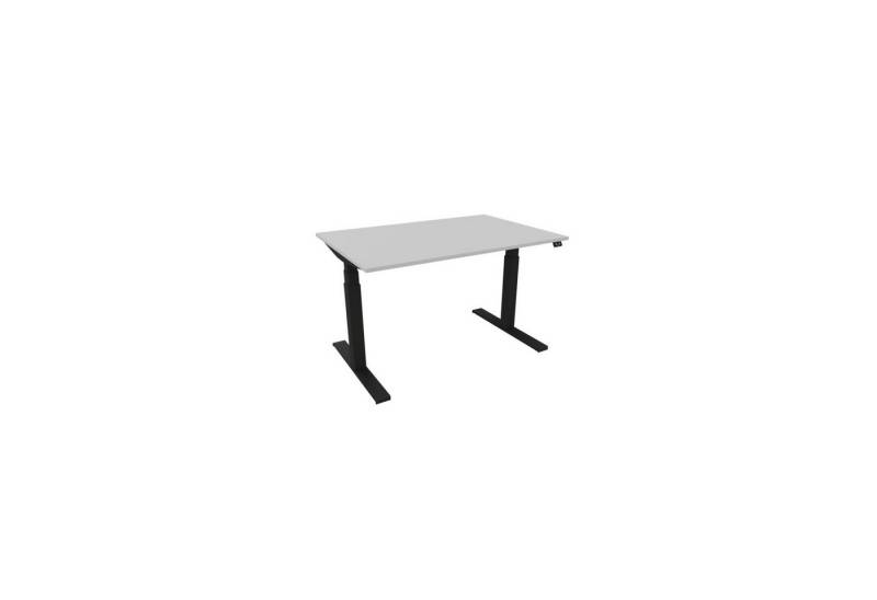 Nowy Styl Schreibtisch Schreibtisch eModel 3.0 120x80cm schwarz/platinum von Nowy Styl