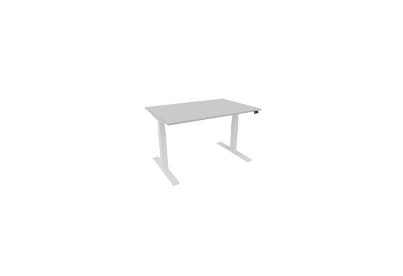 Nowy Styl Schreibtisch Schreibtisch eModel 3.0 120x80cm weiß/platinum von Nowy Styl