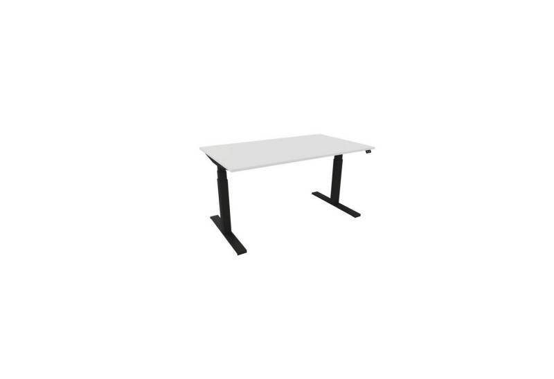 Nowy Styl Schreibtisch Schreibtisch eModel 3.0 140x80cm schwarz/weiß von Nowy Styl