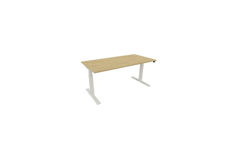 Nowy Styl Schreibtisch Schreibtisch eModel 3.0 160x80cm weiß/hamilton oak von Nowy Styl