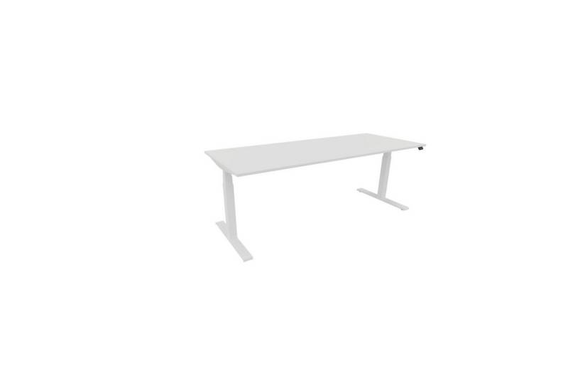 Nowy Styl Schreibtisch Schreibtisch eModel 3.0 200x80cm weiß/weiß von Nowy Styl