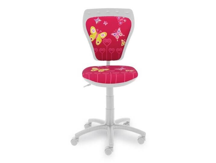 NowyStyl »Ministyle« Kinderdrehstuhl Butterfly weiß von Nowy-Styl