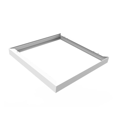 Noxion LED Panel Aufbaurahmen 60x60cm Weiß von Noxion