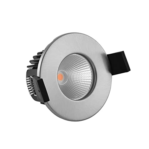 Noxion LED-Spot Ember feuerfest Aluminum 8W 585lm 36D - 927 Extra Warmweiß | Ausschnitt 73mm - IP65 - Höchste Farbwiedergabe - Dimmbar Noxion LED-Spot Ember feuerfest Aluminum 8W 585lm 36D - 927 Extra Warmweiß | Ausschnitt 73mm - IP65 - Höchste Farbwiedergabe - Dimmbar von Noxion