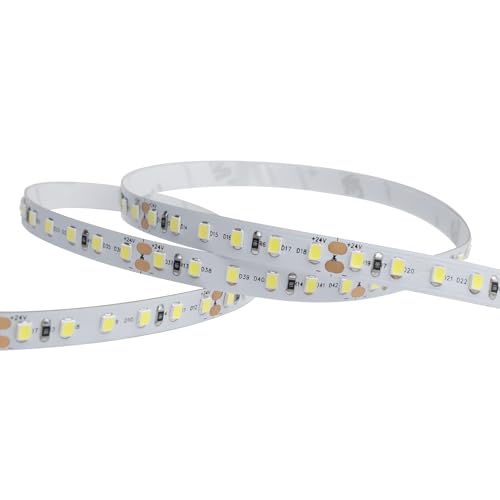Noxion LED-Streifen Naga 5 Meter IP20 SMD2835/120 24V 9.6W/m 965 /8mm/50mm + DC Kabel von Noxion