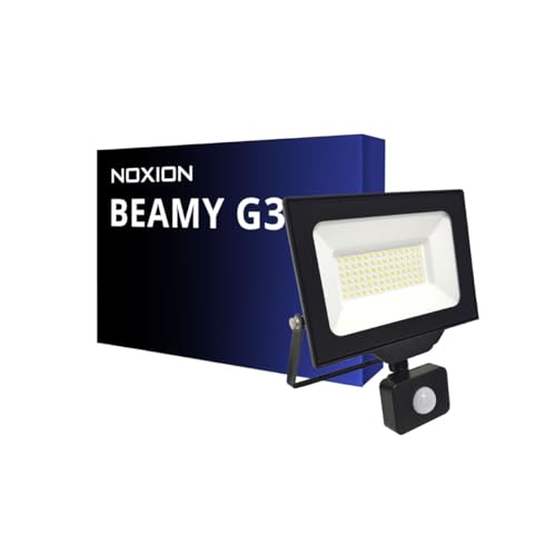 Noxion Led-Scheinwerfer Beamy G3 50W 5500lm 110D - 840 Kaltweiß | IP65 - Bewegungs- Und Lichtsensor - Symmetrisch von Noxion