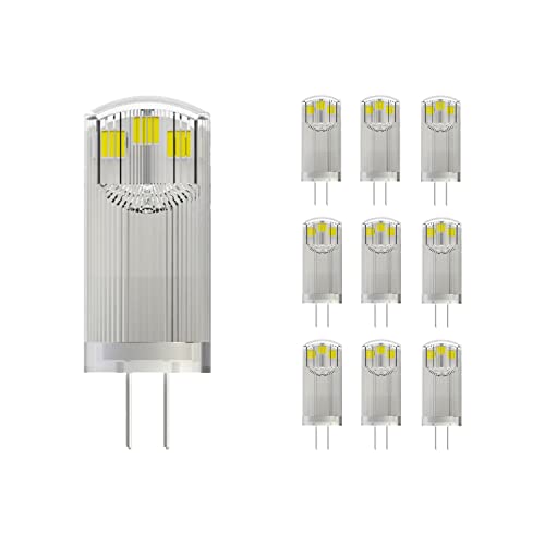 Noxion Mehrfachpackung 10x Bolt LED Capsule G4 1.8W 200lm - 830 Warmweiß | Ersatz für 20W von Noxion