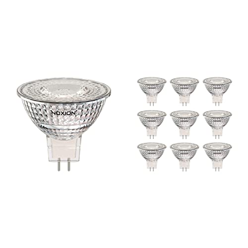Noxion Mehrfachpackung 10x LED-Spot GU5.3 MR16 2.5W 230lm 36D - 827 Extra Warmweiß | Ersatz für 20W von Noxion